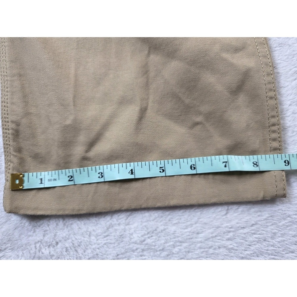 Carhartt Relaxed Fit Work Pants 38x30 Khaki Stretch Canvas Workwear Mens - Picture 9 of 14